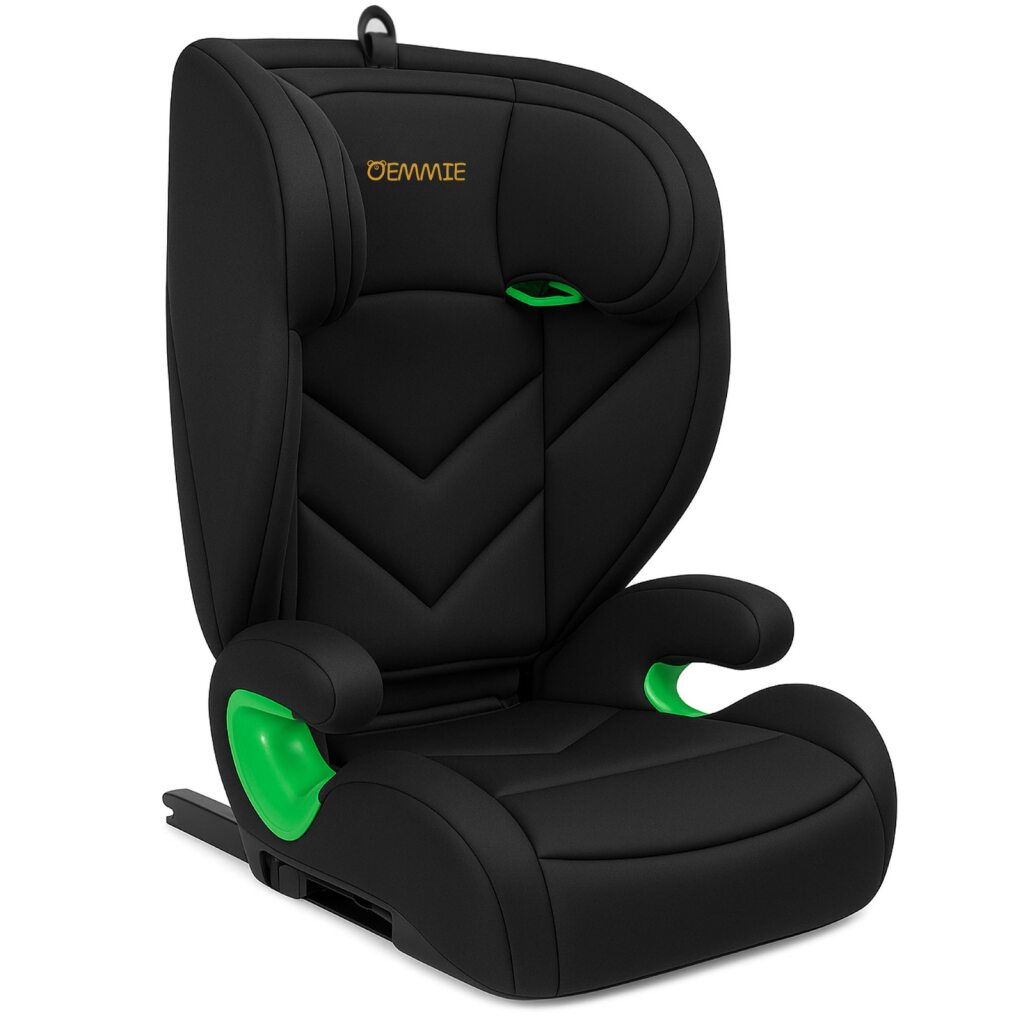 Oemmie Autostoel Zwart-Groen