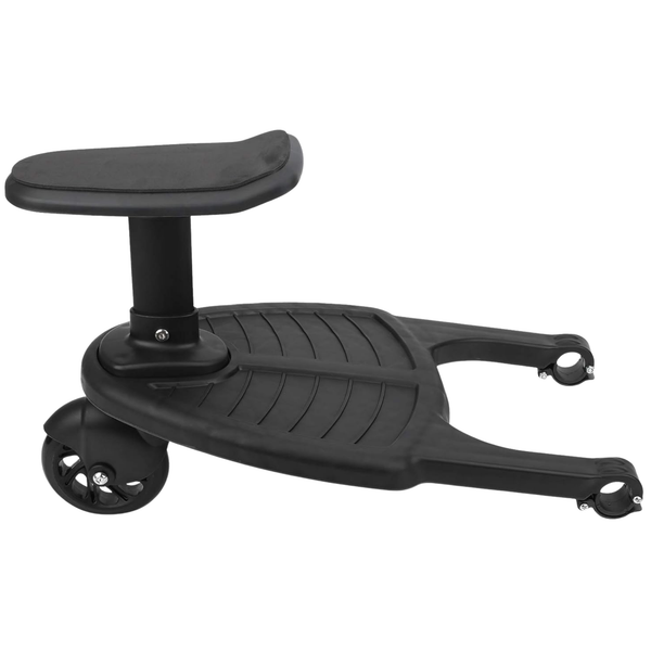 Oemmie Meerijdplankje met Zitje - Zwart