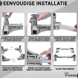 Wasmachine Verhoger Wit