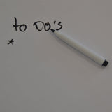 Whiteboard Folie XL Elektrostatisch (300 x 60 cm)  - Whiteboard  - Beschrijfbare Muurfolie - Elektrostatische Whiteboardfolie - Schoolbord Folie - Memobord Folie - Elektrostatische Folie