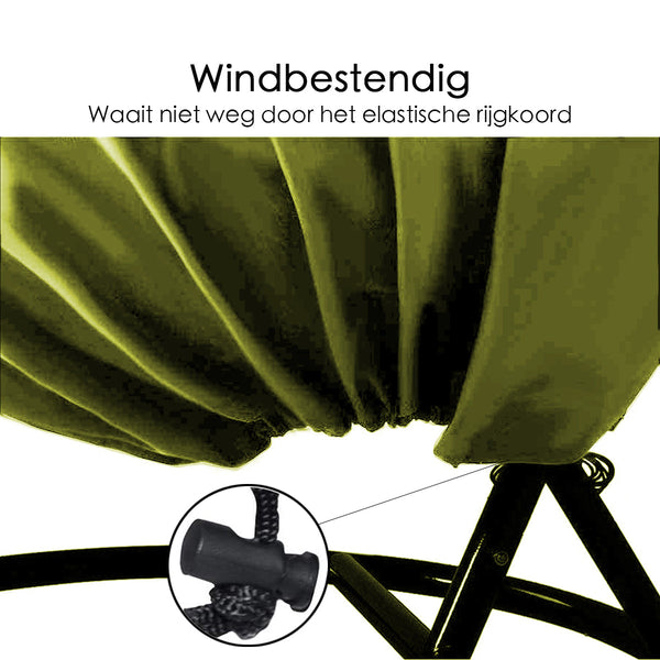 Egg Swing beschermhoes -  Beschermhoes Hangstoel Egg - Waterproof - Universeel model - Groen