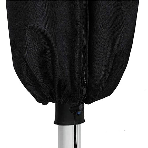 Droogmolen Hoes - Zwart - 165 x 28 cm - Hoes voor Droogmolen - Droogrek Hoes