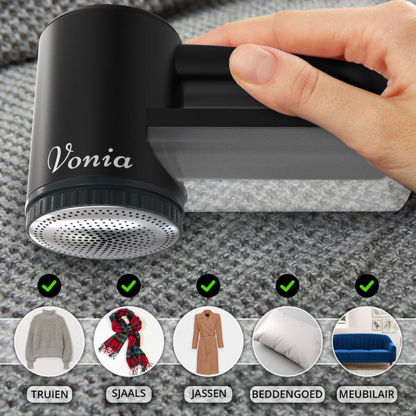 Pluizenverwijderaar – Zwart