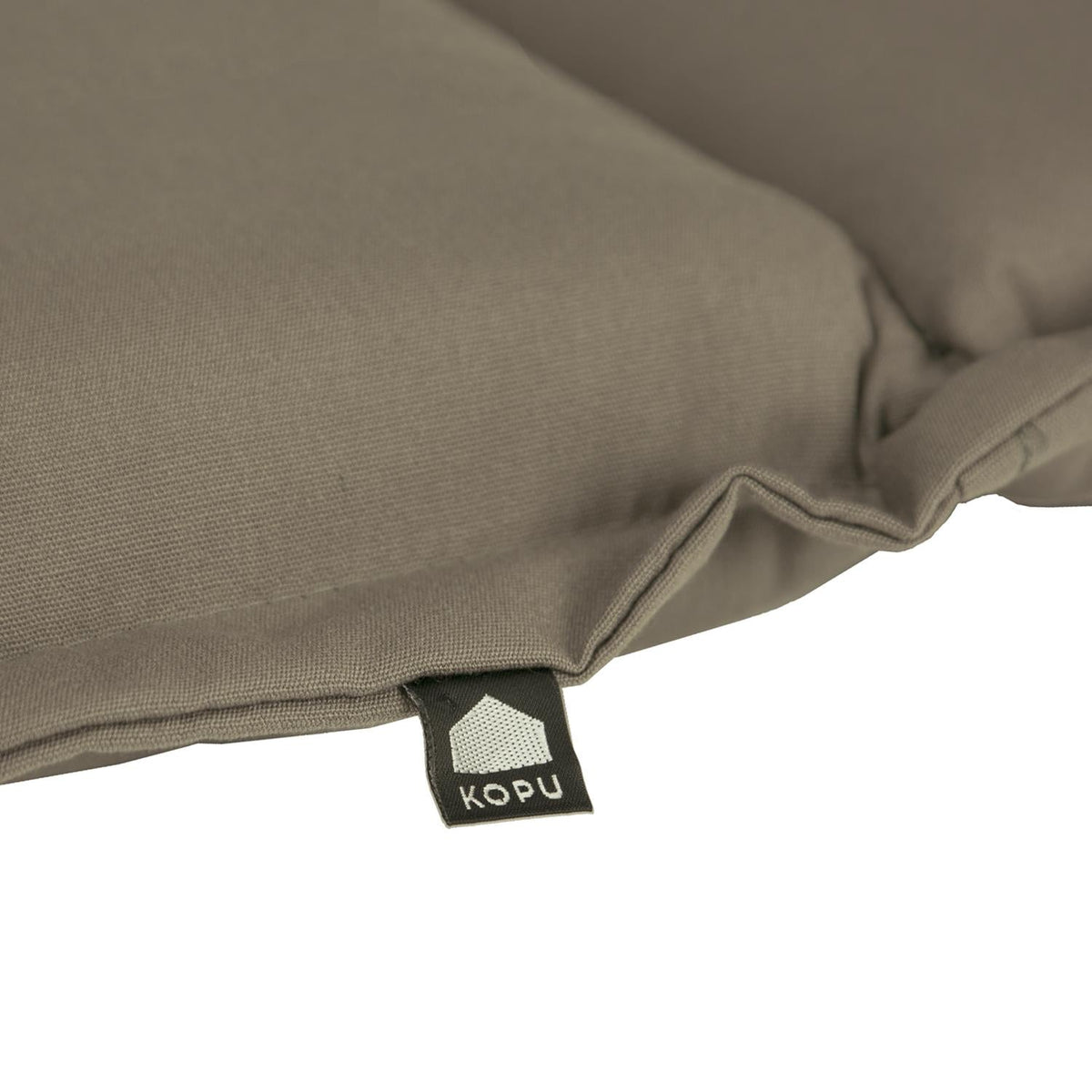 Kopu® Prisma Taupe 2 stuks Comfortabele Tuinkussen Hoge Rug - Taupe
