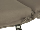 Kopu® Prisma Taupe 2 stuks Comfortabele Tuinkussen Hoge Rug - Taupe