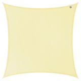 Kopu® Schaduwdoek 4x4m Vierkant Waterdicht 230 gram Zonnedoek - Creme