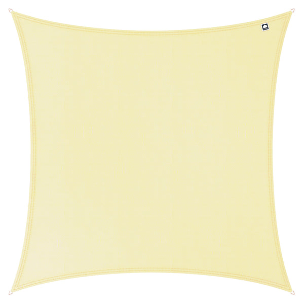 Kopu® Schaduwdoek 3x3m Vierkant Waterdicht 230 gram Zonnedoek - Creme