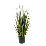 Kopu® Kunstplant Miscanthus 78 cm - in zwarte pot - Nepgras