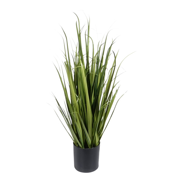Kopu® Kunstplant Miscanthus 78 cm - in zwarte pot - Nepgras
