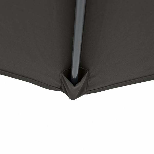 Kopu® Calma Parasolset Rond 300 cm met Hoes en Voet - Antraciet