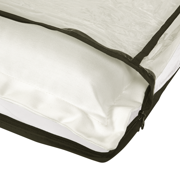 Kopu® Prisma Ivory - Hoogwaardig Comfortabel Bankkussen 180x50 cm