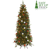 Kerstboom met Versiering Easy Set Up Tree® LED Avik Red 210 cm - 310 Lampjes