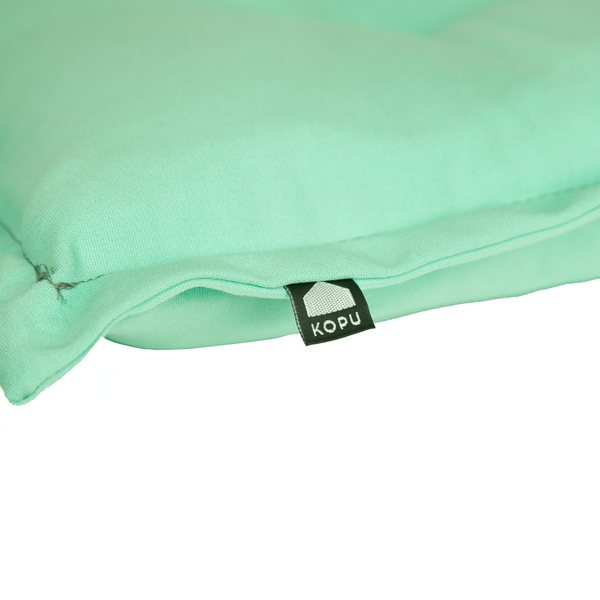 Kopu® Prisma Aquamarine - Degelijk Bankkussen 150x50 cm - Turquoise