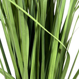 Kopu® Kunstplant Chinees Riet 120 cm - 4 pluimen - in zwarte pot