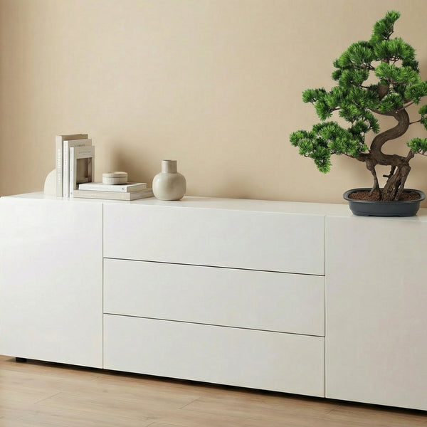 Kopu® Kunstplant Bonsai 65 cm Pijnboom met zwarte Pot - Bonsai boompje
