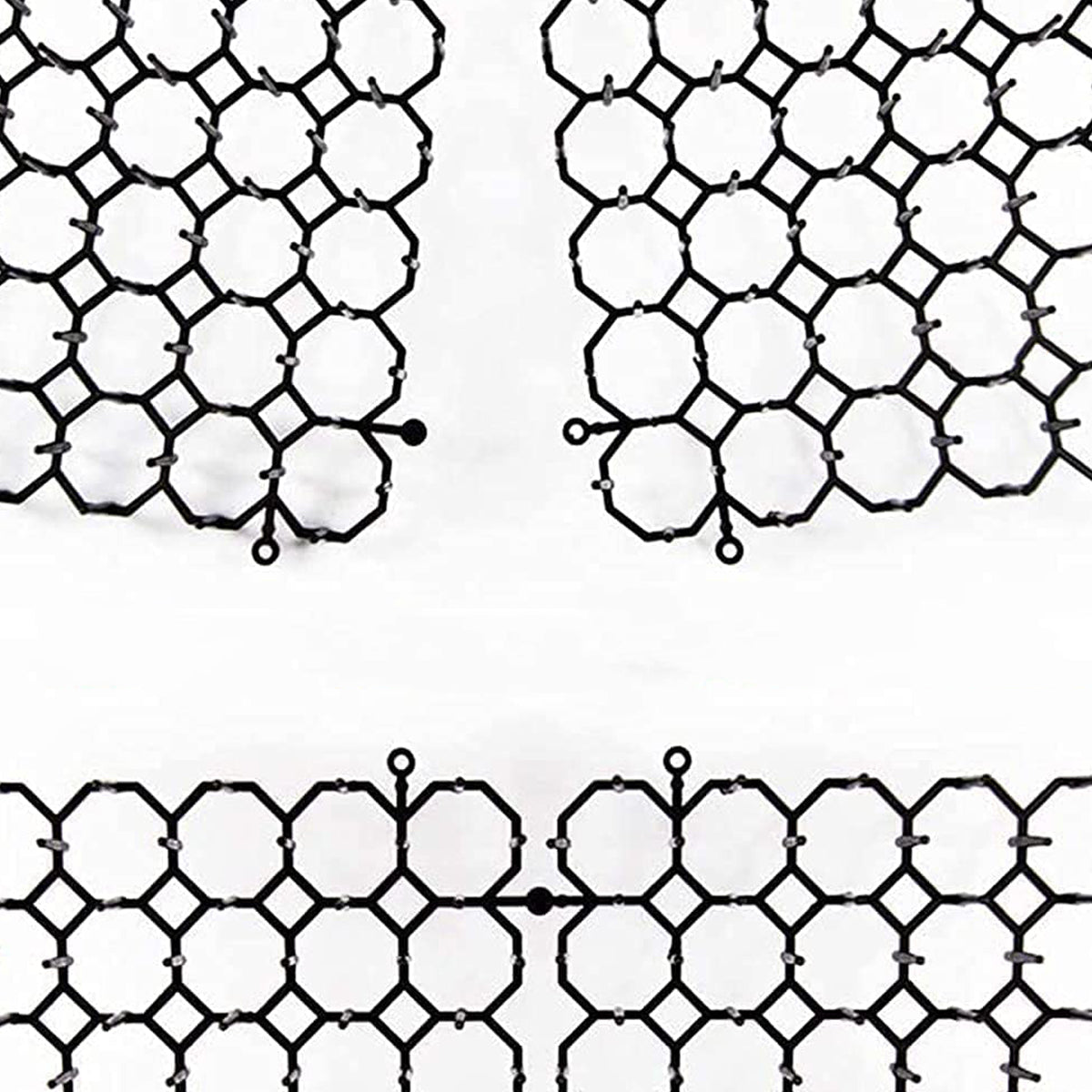 Kattenverjager Afweermatten Set - 12 Stuks inclusief Grondpinnen - 22 x 15,2 cm - Afweermiddel voor Katten - Antiklimstrips Katten - Kattenschrik - Kattenverjager