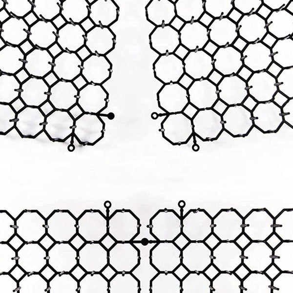 Kattenverjager Afweermatten Set - 12 Stuks inclusief Grondpinnen - 22 x 15,2 cm - Afweermiddel voor Katten - Antiklimstrips Katten - Kattenschrik - Kattenverjager
