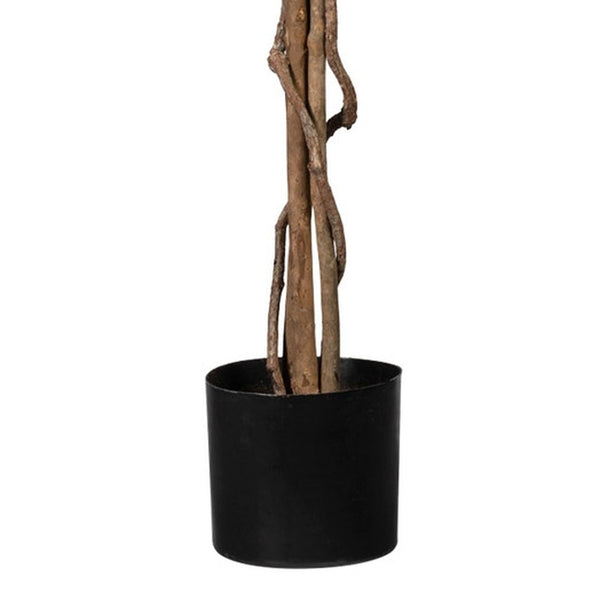 Kopu Kunstplant Ficus 180 cm - in pot - met Natuurstam