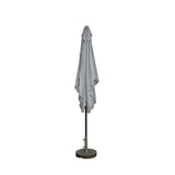Kopu® Bilbao Parasolset Rechthoekig  150x250 cm met Voet - Lichtgrijs