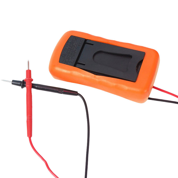 Digitale Multimeter – Spanningsmeter - Voltmeter - Ohmmeter – AC-DC Meter – LCD Display met Backlight – Inclusief Meetpennen & Opbergcase – Voor Elektronica, Auto & Huishoudelijk Gebruik