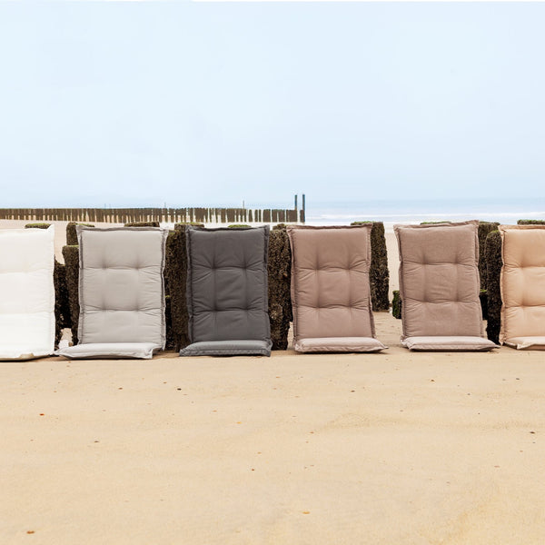 Kopu® Prisma Linnen Hoogwaardig Tuinkussen Lage Rug - beige