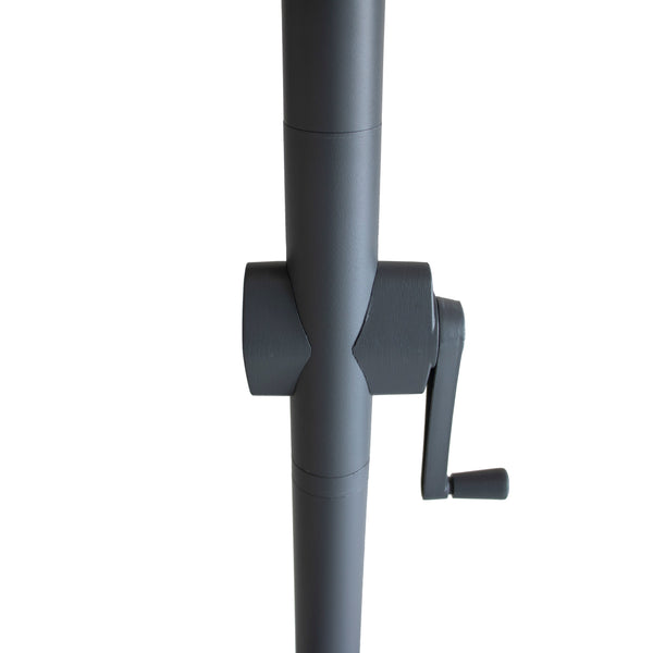 Kopu® Sevilla Parasol Rechthoek 200x300 cm met Hoes - Balkonparasol Olijfgroen