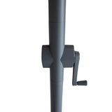 Kopu® Sevilla Parasol Rechthoek 200x300 cm met Hoes - Balkonparasol Taupe