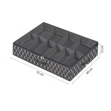 Schoenen Opbergtas Onderbed - 2 stuks - Grijs - 16 paar Schoenen - Schoenen Organizer