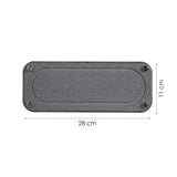 Sink Organizer - Grijs - 28 x 11 cm - Home Sink Organizer - Badkamerplankje - Gootsteen Organizer