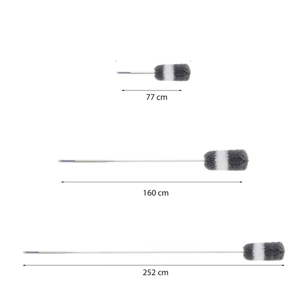 Plumeau Uitschuifbaar - Tot 252 cm Uitschuifbaar - Ragebol - Plumeau Uitschuifbaar tot 245 cm - Wasbaar Microvezel