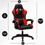 Bayt Gaming Stoel - Rood-Zwart