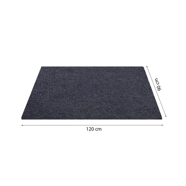 Bureaustoelmat - 120 x 90 cm - Zwart - Bureaustoel mat - Vloerbeschermer Bureaustoel - Bureaustoelmat
