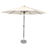 Kopu® ronde stokparasol 300 cm Calma met voet - Naturel