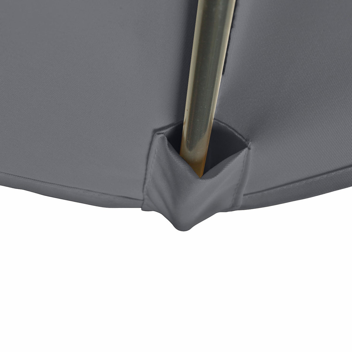 Kopu® rechthoekige parasol Bilbao 150x250 cm met voet - Grey