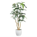 Kopu® Kunstplant Monstera Variegata 110 cm - 38 bladeren - Gatenplant