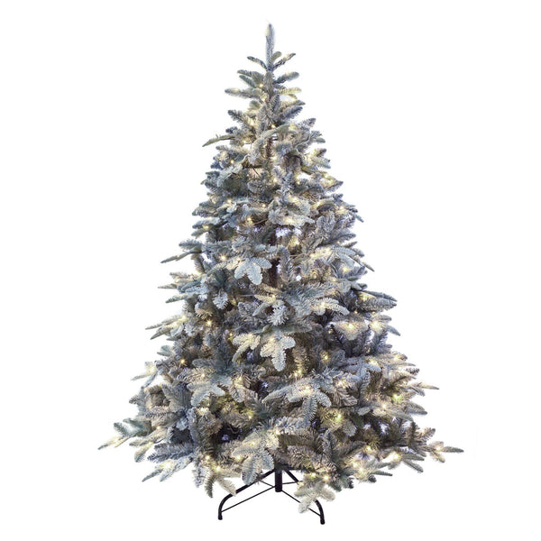 Excellent Trees® LED Otta 150cm Kerstboom met Sneeuw en Verlichting ⌀99cm - ↕150cm
