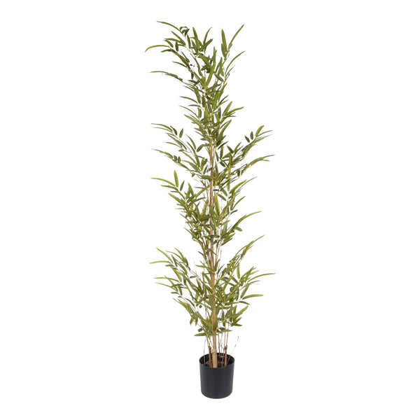 Kopu® Kunstplant Bamboe 120 cm - in zwarte pot - Nepplant