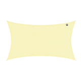 Kopu® Schaduwdoek Rechthoek 3x5 m Waterdicht - Zonnedoek - Creme