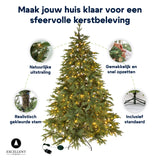 Kerstboom Excellent Trees® LED Ulvik 365 cm met verlichting - Luxe uitvoering - 1210 Lampjes