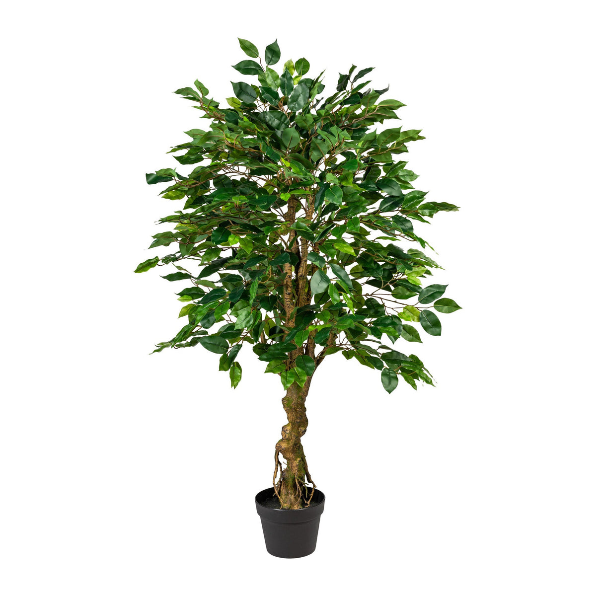 Kopu Kunstplant Ficus 180 cm - in pot - met Natuurstam