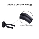 Gitaar muurhouder - Gitaarstandaards - 4-pack - Verstelbaar - 13,3 x 6,7 x 3,5 cm