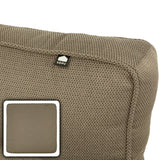 Kopu® - Manchester Loungekussen Zit 60x60 cm - Taupe