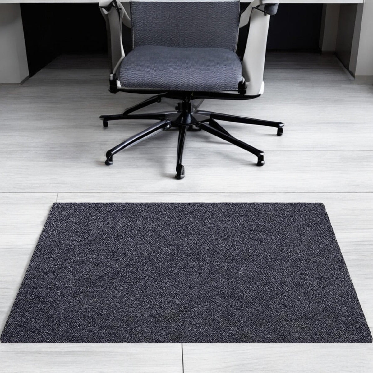 Bureaustoelmat - 120 x 90 cm - Zwart - Bureaustoel mat - Vloerbeschermer Bureaustoel - Bureaustoelmat