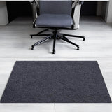 Bureaustoelmat - 120 x 90 cm - Zwart - Bureaustoel mat - Vloerbeschermer Bureaustoel - Bureaustoelmat