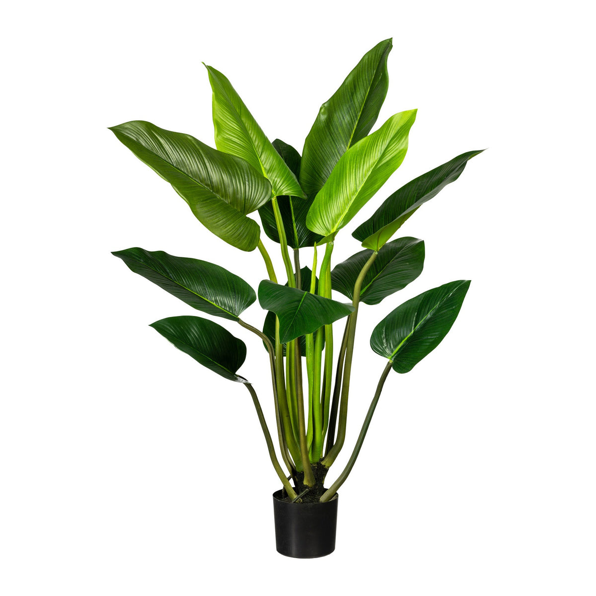 Kopu® Kunstplant Philodendron 130 cm - 12 grote bladeren