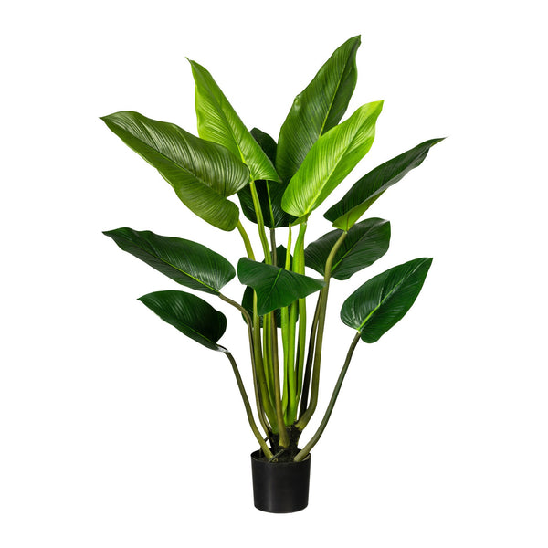 Kopu® Kunstplant Philodendron 130 cm - 12 grote bladeren