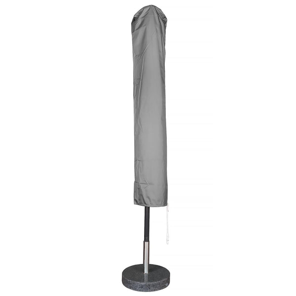 Kopu® Calma Parasolset Rond 300 cm met Hoes en Voet - Antraciet