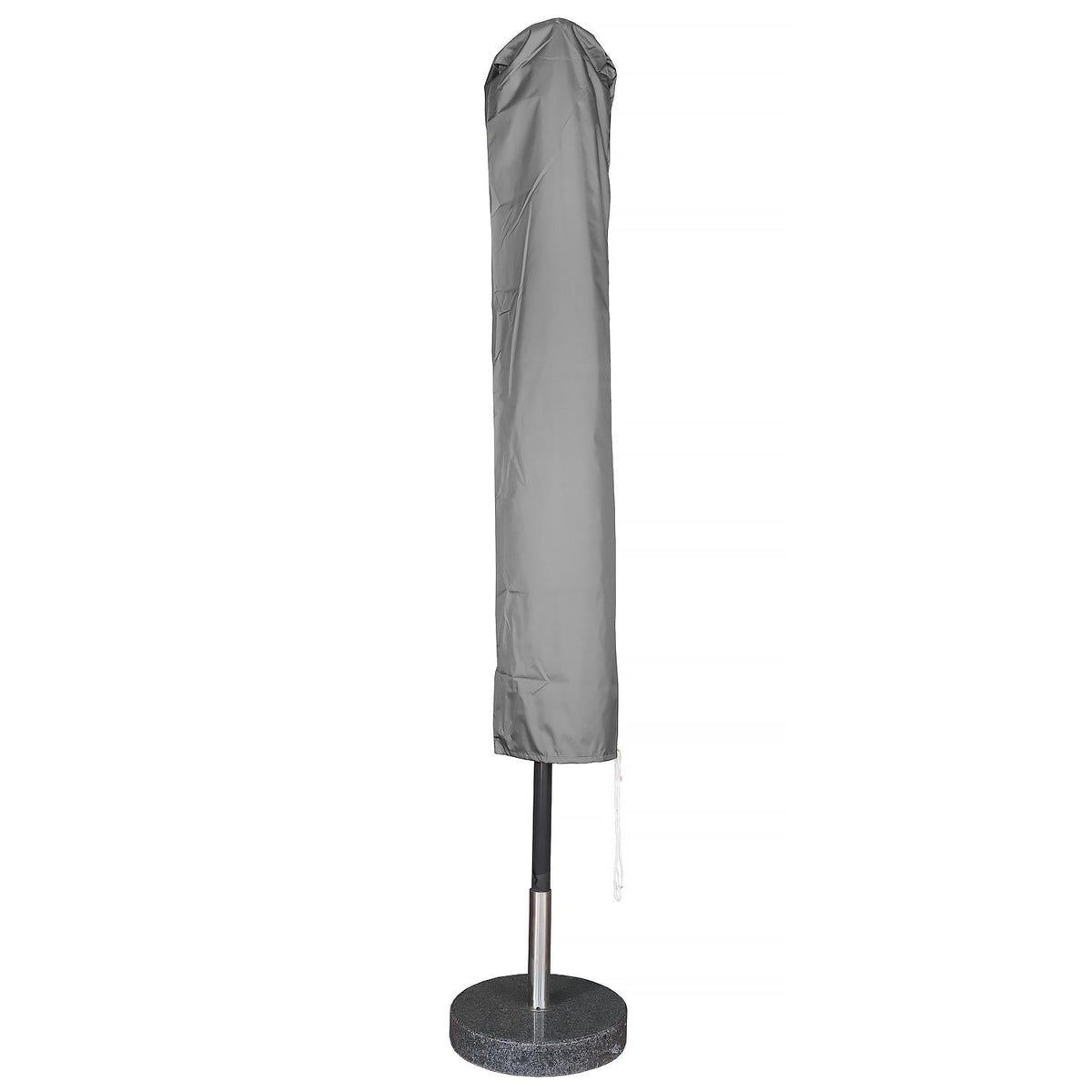 Kopu® Altea Parasolset Vierkant 230x230 cm met Hoes en Voet - Zwart