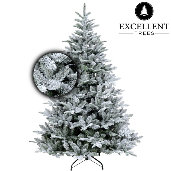 Excellent Trees® Otta Witte Kerstboom met Sneeuw 210 cm - Premium kwaliteit uitvoering