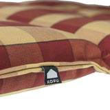 Kopu® Country Red Ligbedkussen - Stevig ligbedkussen